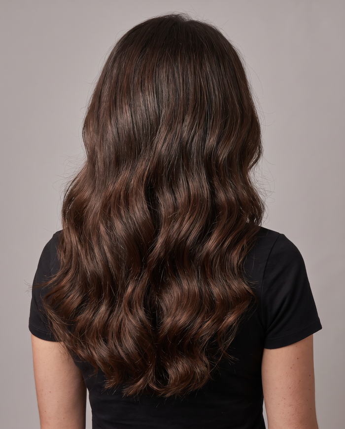 Glossy, defined ends